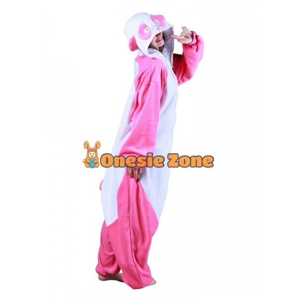 Pink Panda Kigurumi Couple Outfit Styles Onesies