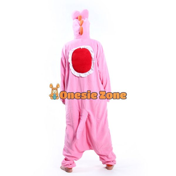 Pink Yoshy Dino Kigurumi Family Outfits Onesies - Image 3