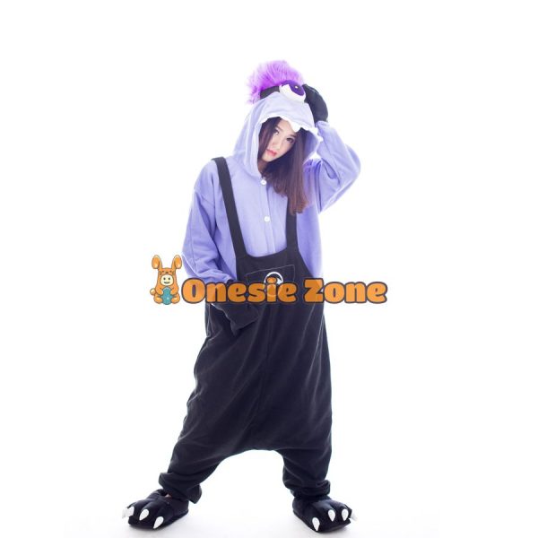 Purple Evil Minion M2 Kigurumi Character Custom Onesies - Image 4