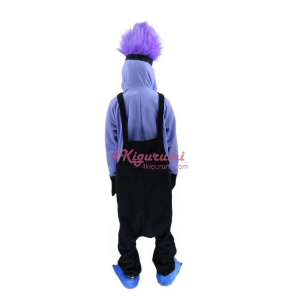 Purple Evil Minion M2 Kigurumi Character Custom Onesies - Image 3