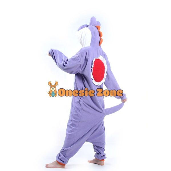 Purple Yoshy Dino Kigurumi Family Outfits Onesies - Image 4