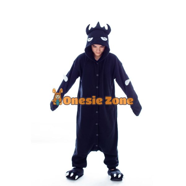 Shadow Fiend Monster Kigurumi Cosplay Outfits Onesies - Image 5