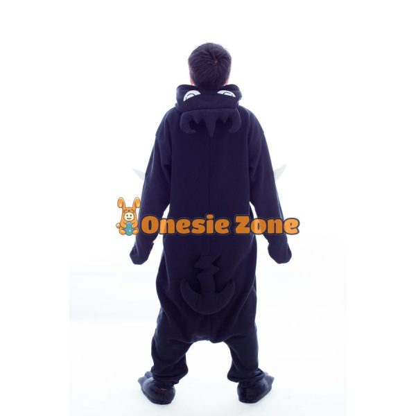 Shadow Fiend Monster Kigurumi Cosplay Outfits Onesies - Image 6