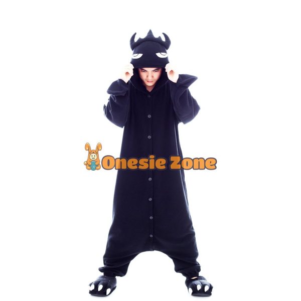 Shadow Fiend Monster Kigurumi Cosplay Outfits Onesies