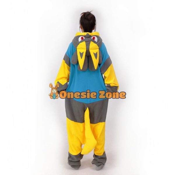 Shiny Aura Wolf Kigurumi Pocket Monsters Animal Onesies - Image 5