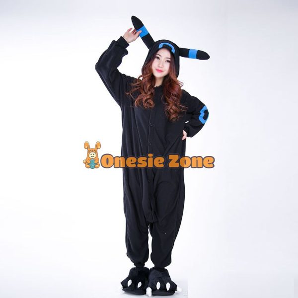 Shiny Moonlight Shadow Fox Eievvee Kigurumi Pocket Monsters Animal Onesies - Image 2