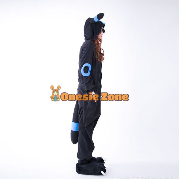 Shiny Moonlight Shadow Fox Eievvee Kigurumi Pocket Monsters Animal Onesies - Image 3