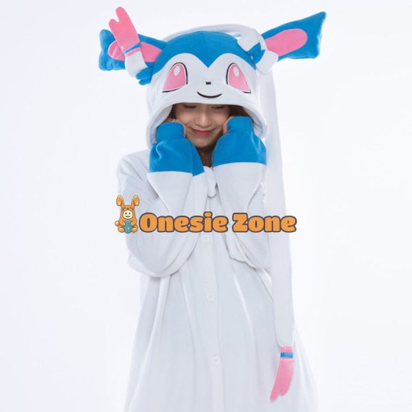 Shiny Ribbon Fairy Eievvee Kigurumi Pocket Monsters Animal Onesies - Image 6