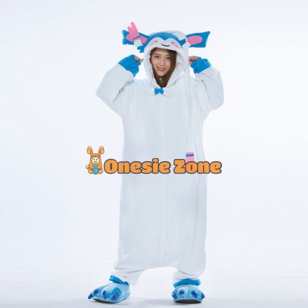 Shiny Ribbon Fairy Eievvee Kigurumi Pocket Monsters Animal Onesies - Image 2