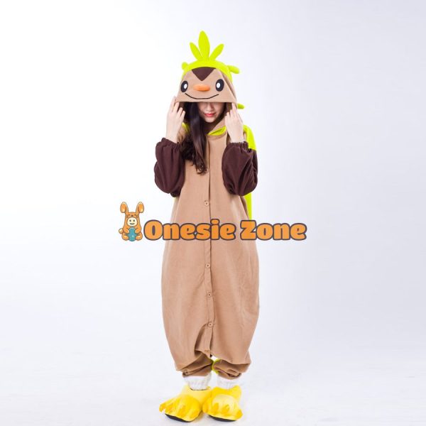 Spiky Nut Hedgehog Kigurumi Pocket Monsters Animal Onesies