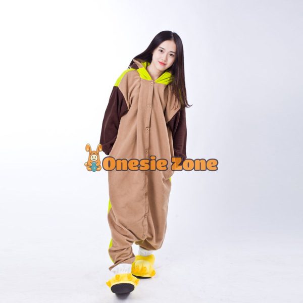 Spiky Nut Hedgehog Kigurumi Pocket Monsters Animal Onesies - Image 5