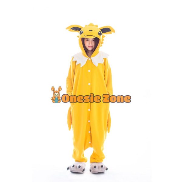 Thunder Eievvee Kigurumi Halloween Outfit Dragon Onesies - Image 3