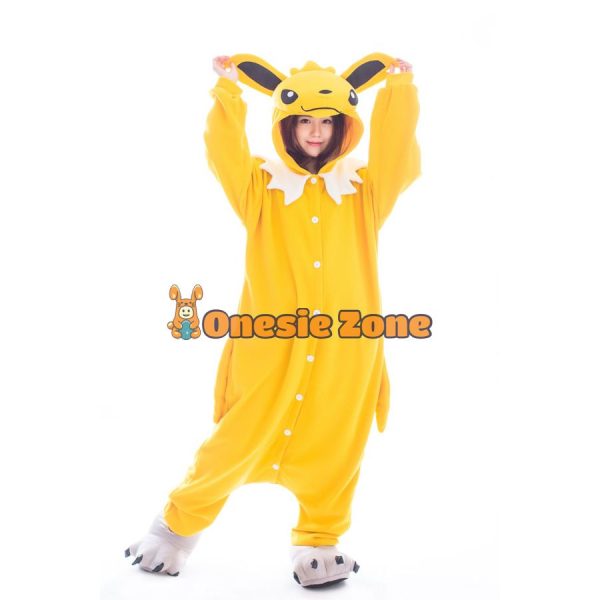 Thunder Eievvee Kigurumi Halloween Outfit Dragon Onesies - Image 7