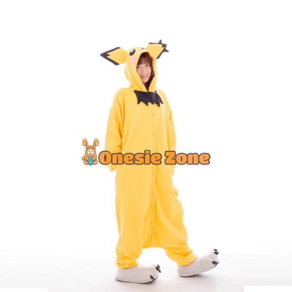 Tiny Electric Mouse Kigurumi Pocket Monsters Animal Onesies - Image 3