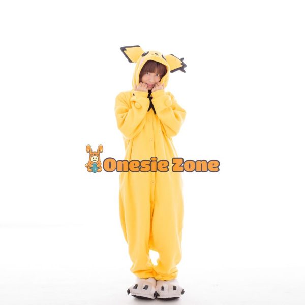 Tiny Electric Mouse Kigurumi Pocket Monsters Animal Onesies - Image 5