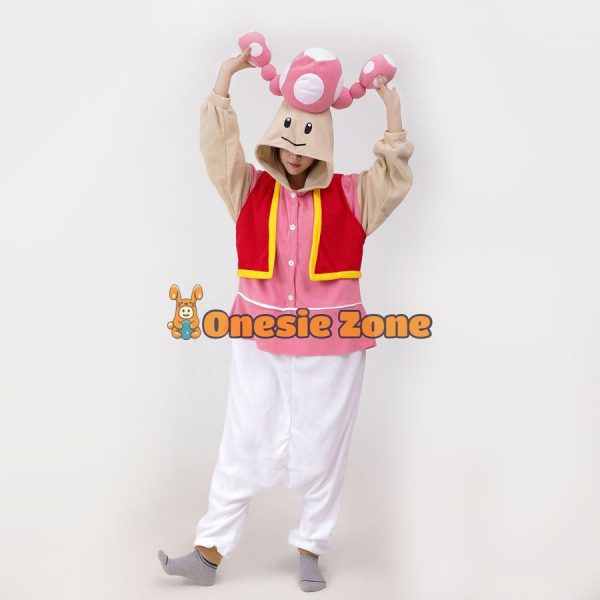 Toad Cutie Kigurumi Couple outfits Game Costume - Image 2