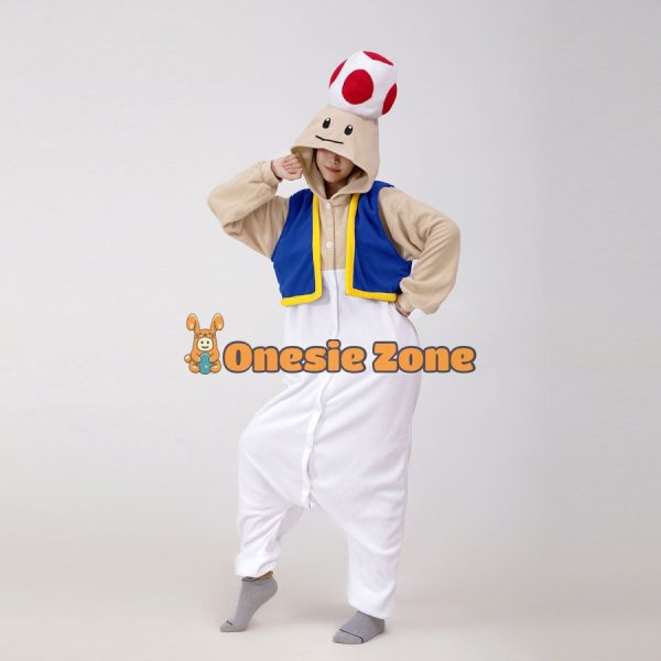 Toad Kigurumi Couple outfits Game Costume - Image 2