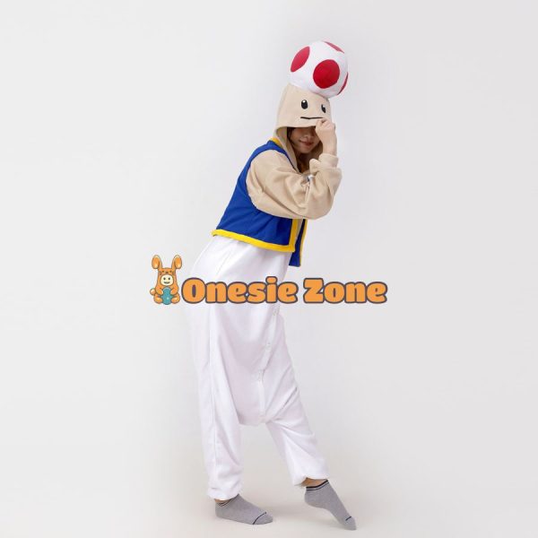 Toad Kigurumi Couple outfits Game Costume