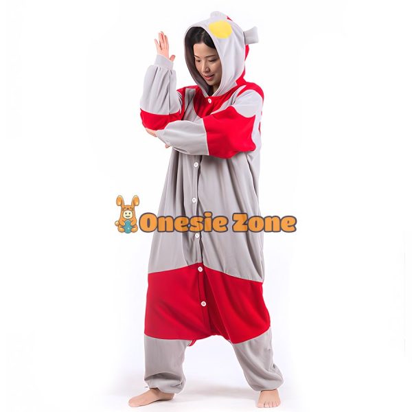 Ultraman Kigurumi Anime Otaku Cosplay Onesies