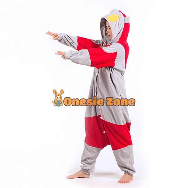 Ultraman Kigurumi Anime Otaku Cosplay Onesies - Image 3