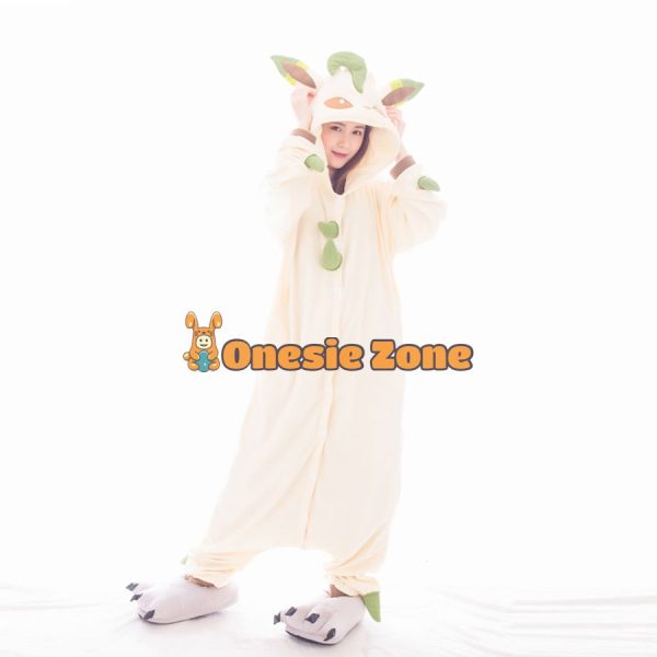 Verdant Fox Eievvee Kigurumi Pocket Monsters Animal Onesies - Image 4