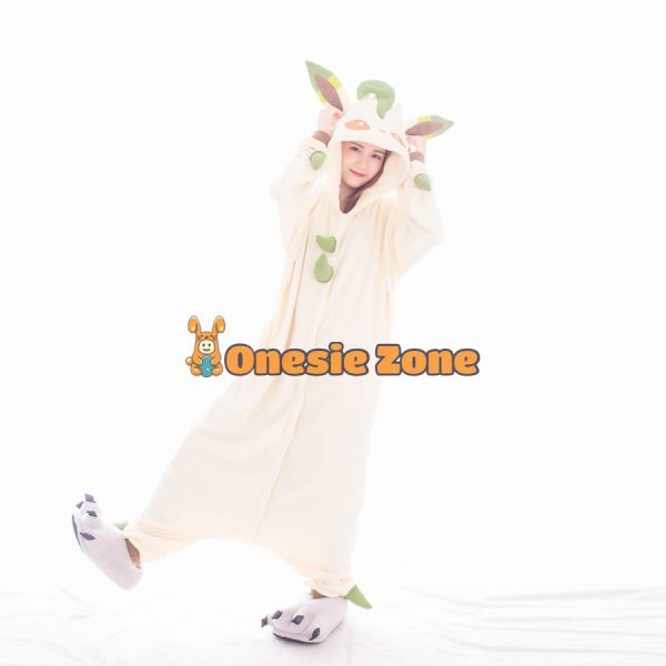 Verdant Fox Eievvee Kigurumi Pocket Monsters Animal Onesies - Image 3