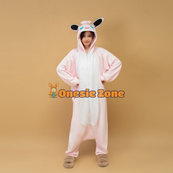 Wigglytuff Kigurumi Pocket Monsters Animal Onesies - Image 3