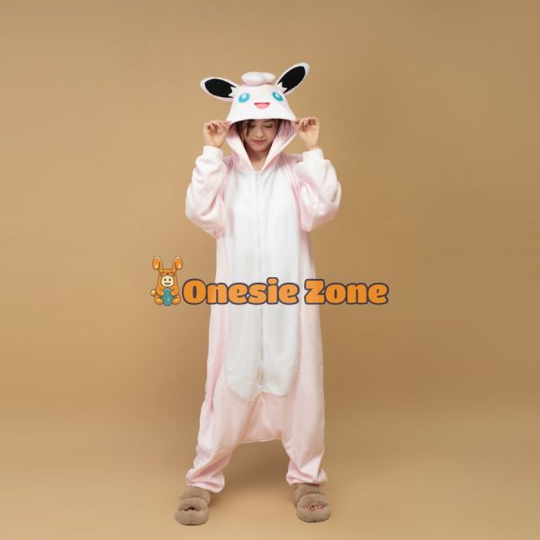 Wigglytuff Kigurumi Pocket Monsters Animal Onesies