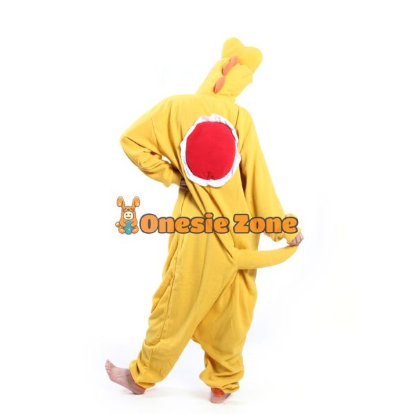 Yellow Yoshy Dino Kigurumi Family Outfits Onesies - Image 4