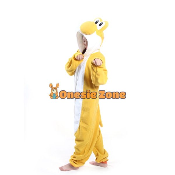 Yellow Yoshy Dino Kigurumi Family Outfits Onesies - Image 2